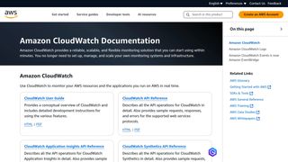 Amazon CloudWatch