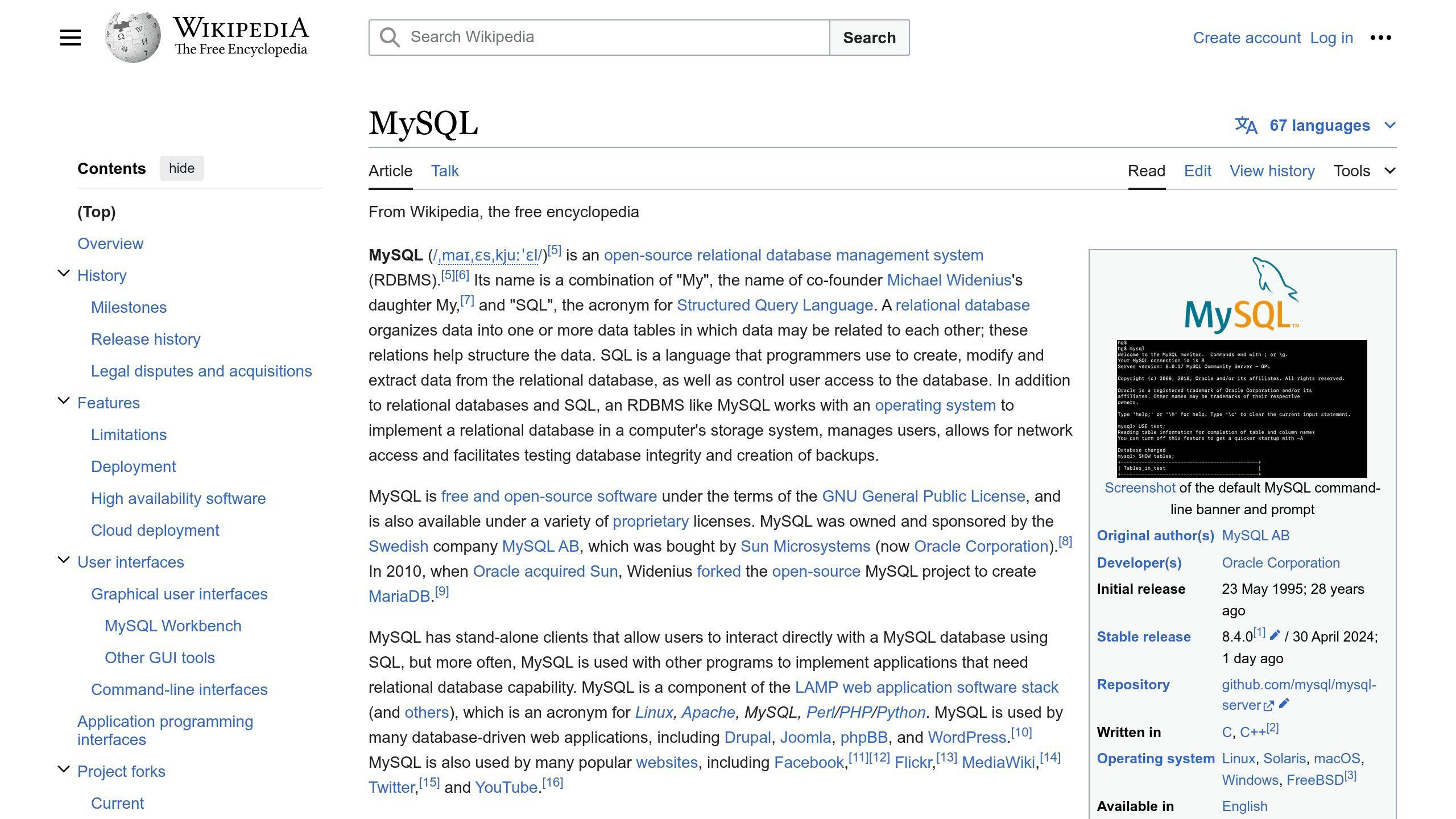 MySQL