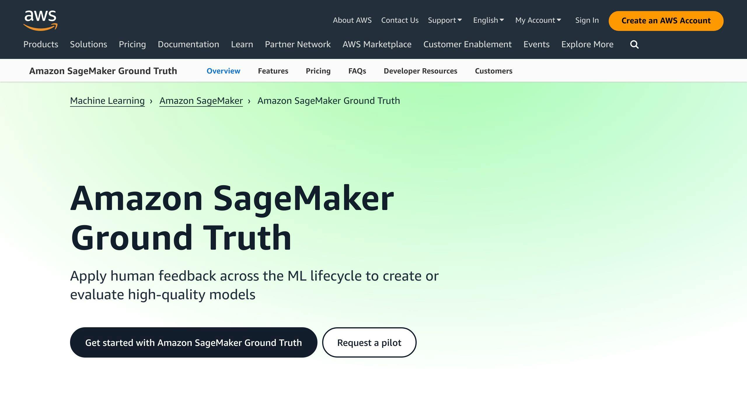 Amazon SageMaker Ground Truth