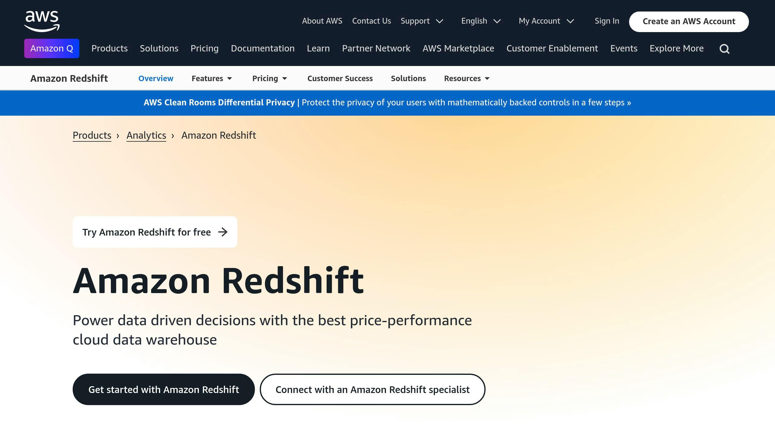 Amazon Redshift