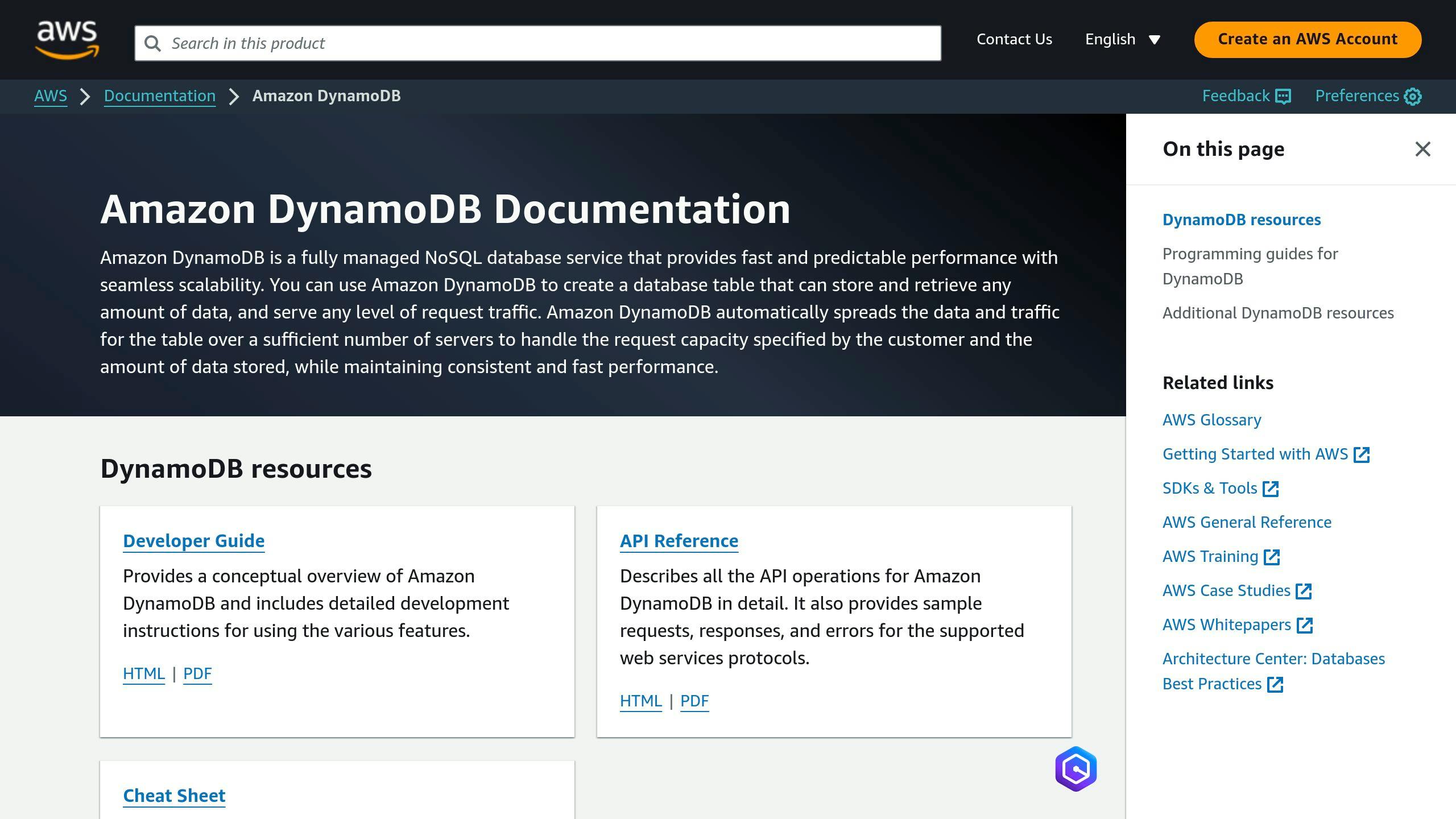 DynamoDB