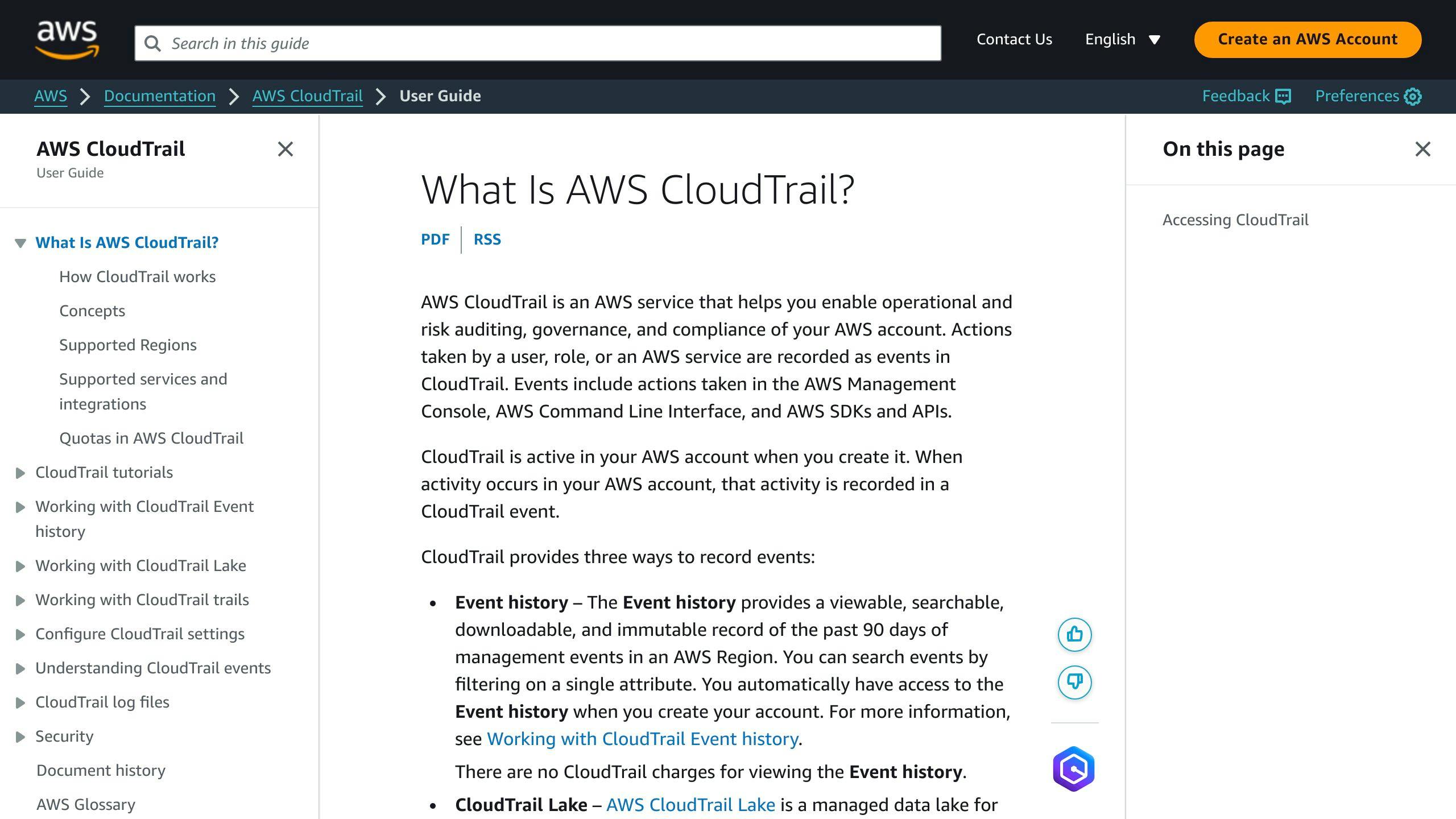 AWS CloudTrail